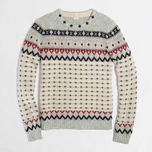 J. Crew Fair Isle Sweater